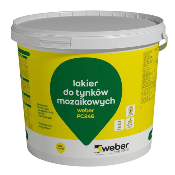weber PC246 (15 kg) Lakier do tynków mozaikowych